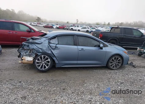 2021 Toyota Corolla Se from USA, damaged, VIN JTDS4MCE8MJ057851